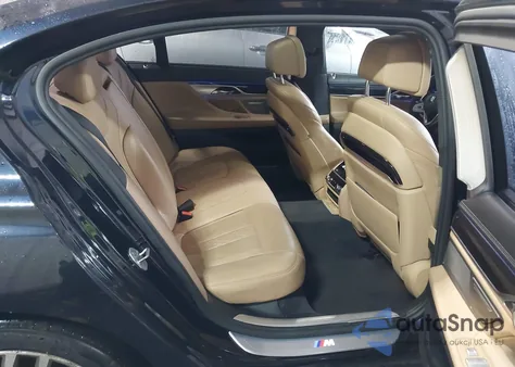 2016 BMW 750I xDrive from USA, damaged, VIN WBA7F2C50GG418511